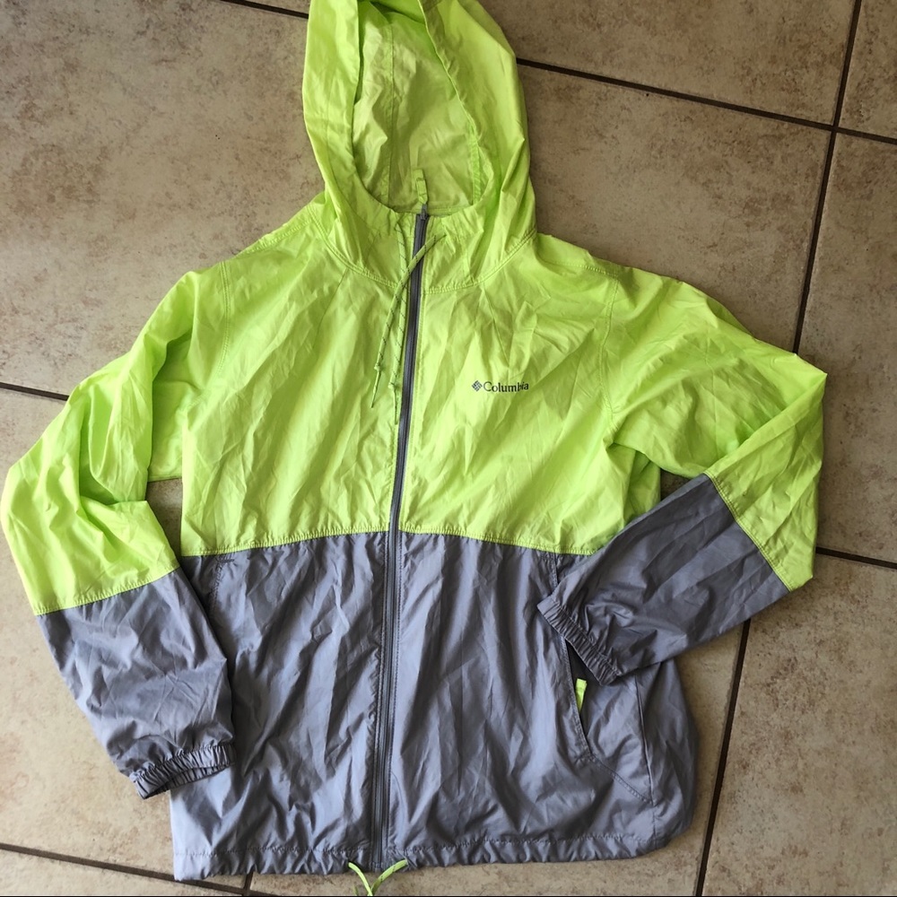 Columbia colorblock windbreaker